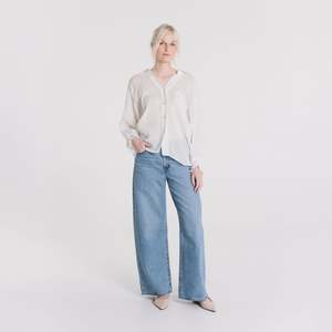 Inga Linen Shirt - Milk