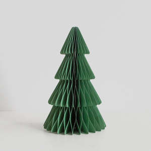 Support Local Business: Standing Tree Decoration 30cm - Meadow Green
