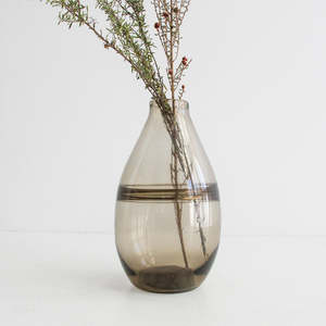 Living: Hazy Handblown Vase