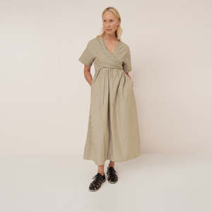 Composer Dress - Treetop Stripe