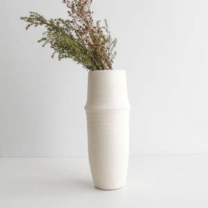 Sawyer Vase - Chalk, Large