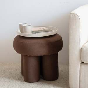 Lume Stool - Chocolate