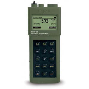 HANNA HI 98186-02 Dissolved Oxygen & BOD Meter / °C - Meter. polarograpHANNA HIc DO probe