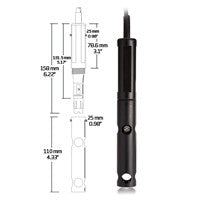 HANNA HI 76407/20F  DO Probe with Protective Sleeve. 20 m cable