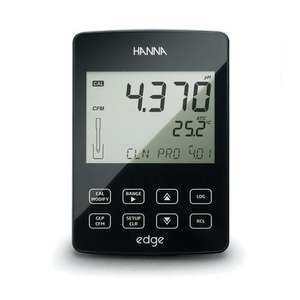 HANNA HI2020F edge™ Fullpack - pH/DO/EC/TDS/NaCl/°C Meter inkl. 3 Sonden