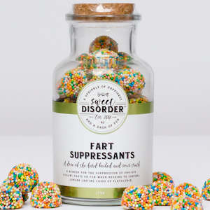 Fart Suppressants' Sprinkle Covered Aniseed Gummies Candy - 175g