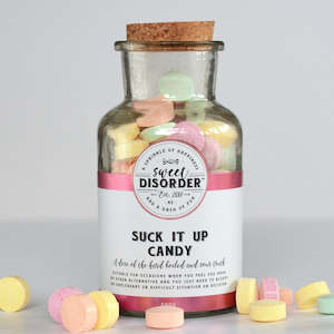 Sweet Disorder: Suck It Up Candy' Fizzy Candy - 200g