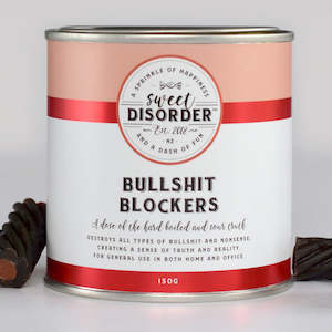 Bullshit Blockers' Choc & Liquorice Candy - 150g
