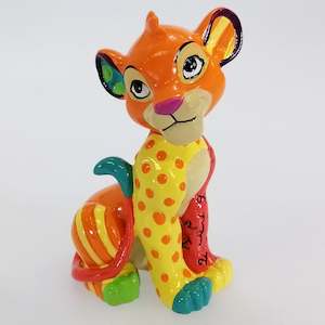 Britto Collectibles: Mini Britto - Disney - Simba Sitting