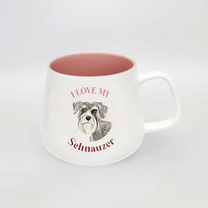 Dogs: I Love My Schnauzer' Mug