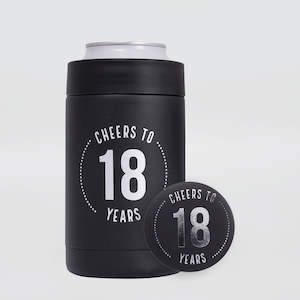 Insulated '18th' Can Cooler