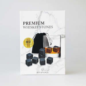 Granite Whiskey Stones - 9pc