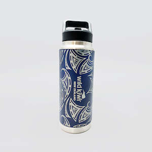 Mountains Vacuum Bottle - 'Blue Maori'