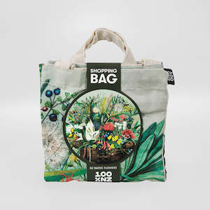 Native Flowers Shopping Bag