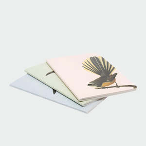 Books Stationery: Notebooks 'Hushed Birds' - 3pk