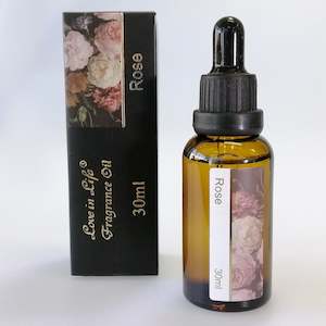 Fragrant Hangers Sprays Oils: Love in Life - Fragrance Oil - Rose - 30ml
