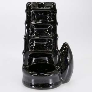 Incense Burners: Backflow Incense Burner - Split Bamboo Style