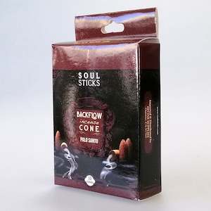Incense Burners: Soul Sticks Backflow Incense Cones - Palo Santo