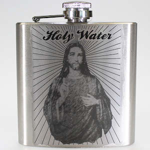 Adult Fun Games: Holy Water' Hip Flask