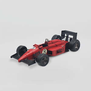 Red Vintage 'Formula' Racing Car