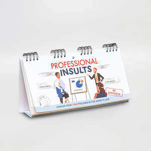 Executive Toys: Professional Insults Book