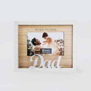 Frame 'Simply The Best Dad' - 4x6