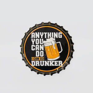 Bottle Top Magnet - 'Drunker'