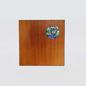 Jewellery Trinket: Trinket Box - Paua Inlay Koru