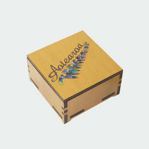 Small Trinket Box - Aotearoa Fern