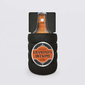 Grandparents: Beer Holder - 'Grandads Awesome'
