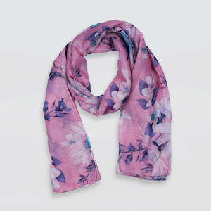Pink Daisy Scarf