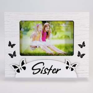Sisters: LED Sentimental Frame 4"x 6" - Sister
