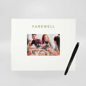 Farewell: Farewell' Signature Frame