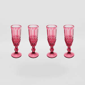 Maxwell Williams: Casa Domani - Champagne Flute Glasses 4pc