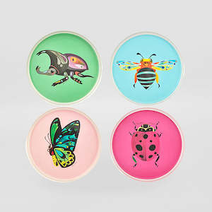 Maxwell Williams: Garden Party - Melamine Plates Set/4