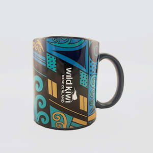 Wild Kiwi: Adventure Mug - 'Kowhaiwhai'