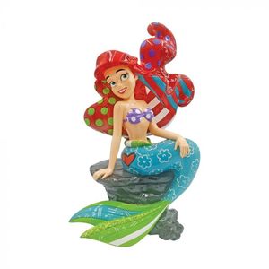 Britto Collectibles: Britto - 'Ariel On Rock' Figurine
