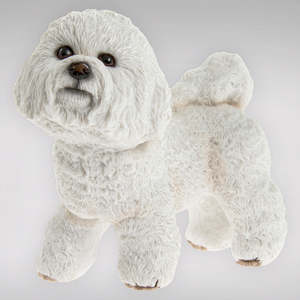 Dogs: Leonardo Collection - Bichon Frise Dog Figurine
