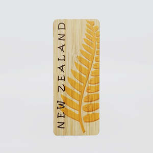 Wooden Bookmark - 'NZ Fern'
