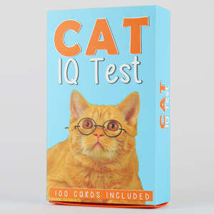 Cat IQ Test Cards