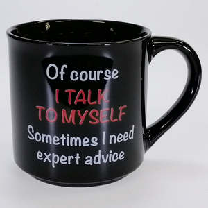 Boxed Mug - 'I Talk To Myself'