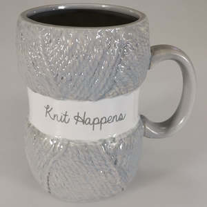 Her: Knit Happens' - Boxed Mug