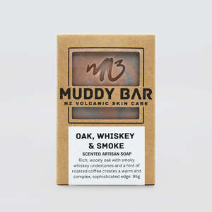 Muddy Bar - 'Oak, Whiskey & Smoke' Soap
