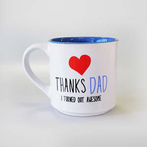 Thanks Dad' Heartfelt Mug