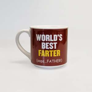 Him: Worlds Best Farter" Mug