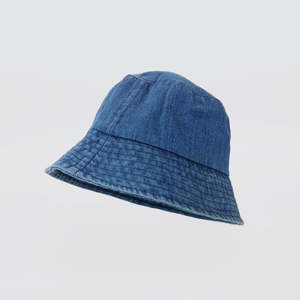 Hats Gloves Socks: Denim Bucket Hat