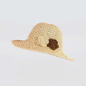 Hats Gloves Socks: Crochet Hat With Flowers