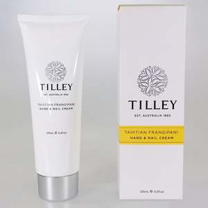 Tilley: Tilley - Hand and Nail Cream - Tahitian Frangipani - 125ml
