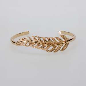 Bracelets: Kiwicraft - Rose Gold Fern Bracelet