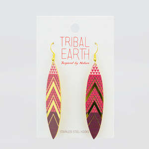 Earrings: Tribal Earth - 'Amber' Earring Set